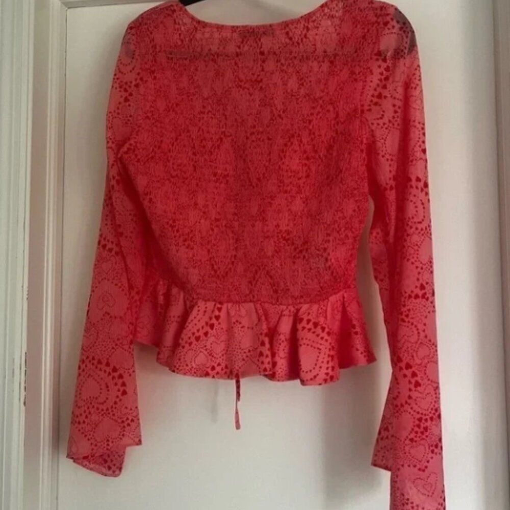 BCBGeneration Split Neck Blouse. NWT - image 4